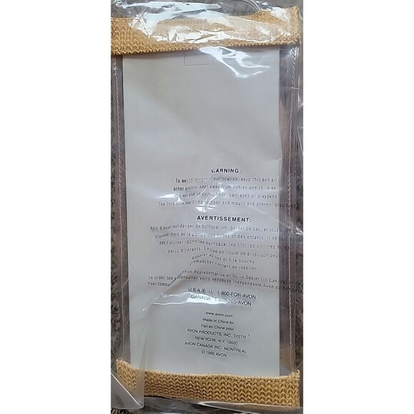 AVON 1999 Wood Comb & Hairbrush Set w Case New Old Stock Vintage 90's y2k - Picture 3 of 5